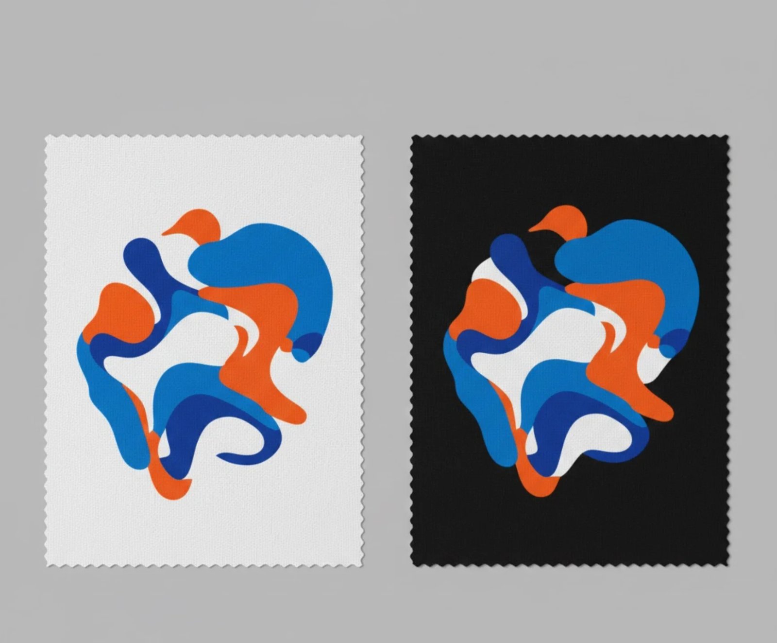 Mismo diseño en blanco y negro