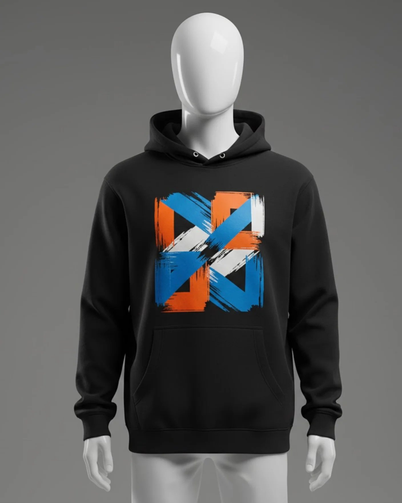 Hoodie en maniquí